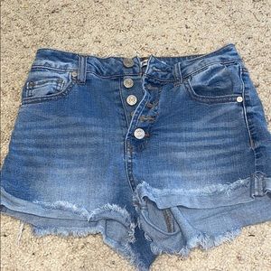 High Waisted Jean shorts